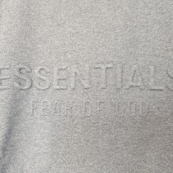 Essentials Sweatshirt Fear Of God Crew Neck Sweatshirt Gray Men's BNWT - Picture 6 of 16
